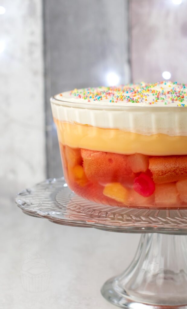 Easy layered trifle